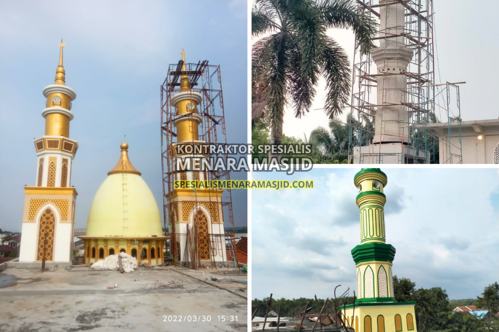 kontraktor menara masjid Bekasi RAB detail transparan