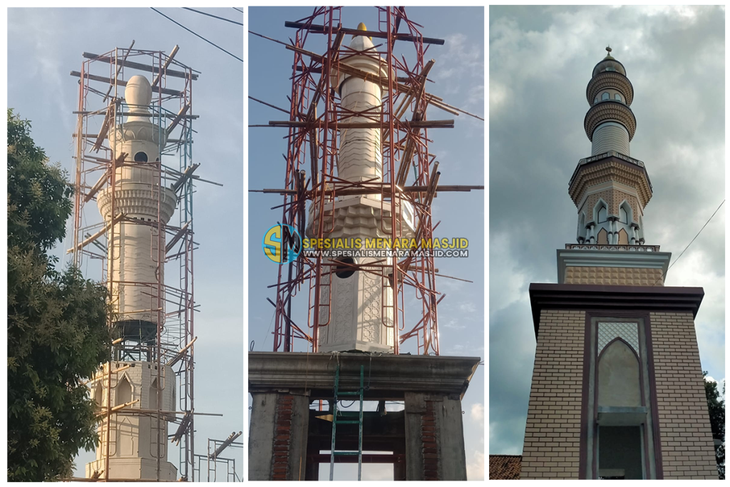 menara masjid modern batu malang