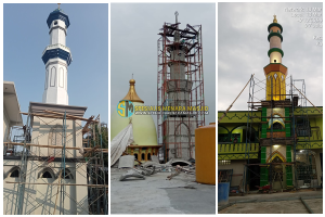 menara masjid modern batu malang