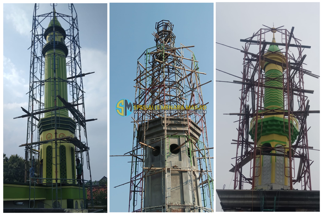 menara masjid modern GRC Blitar